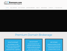 Tablet Screenshot of brannans.com